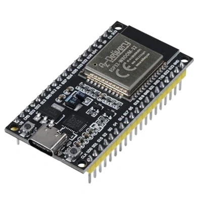 Afbeelding van AZDelivery 1 x ESP32 NodeMCU module WLAN Dev Kit C met CP2102 en USB poort ESP 32 Wroom compatibel Arduino inclusief e book