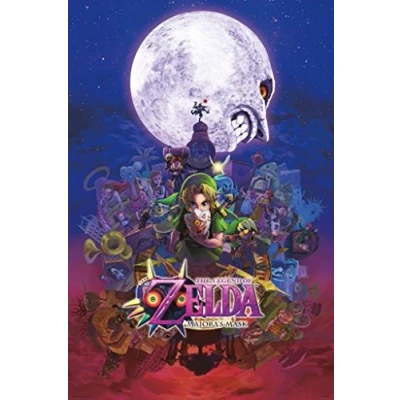 Afbeelding van The Legend of Zelda Poster Majoras Mask 61 x 91 cm
