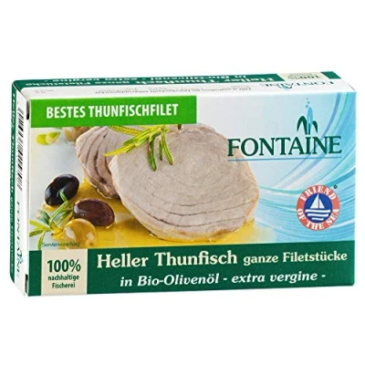 Afbeelding van Fontaine Tonijnfilet in olijfolie 120 gram