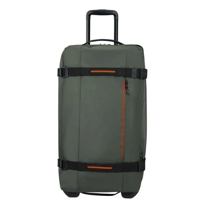 Image de American Tourister Urban Track, sacoche de voyage à 2 rouleaux, 68 cm, 84 L, vert (kaki foncé)