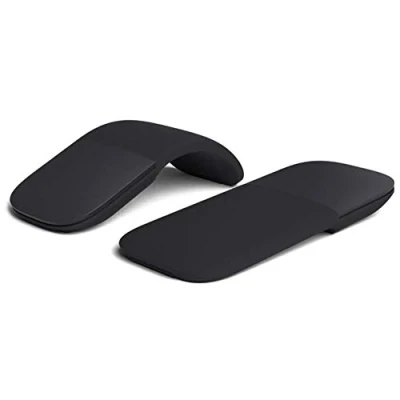 Afbeelding van Bluetooth Opvouwbare Ergonomische Draadloze Arc Touch Mouse Computer Silent PC muis
