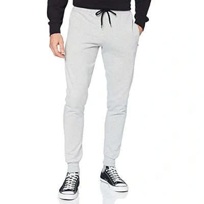 Image de FM London Slim Pantalon de jogging coupe ajustée pour hommes à poches zippées