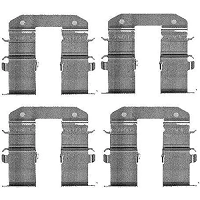Afbeelding van HELLA 8DZ 355 203 351 Accessoireset, schijfremblok KIA: RIO 3, cee‘d I Estate, Hatchback, HYUNDAI: i30 ix35