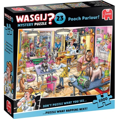 Afbeelding van Jumbo Puzzel Wasgij Mystery 23 Pooch Parlour 1000 Stukjes