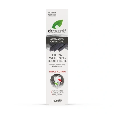 Afbeelding van Dr. Organic Charcoal Tandpasta 100ml