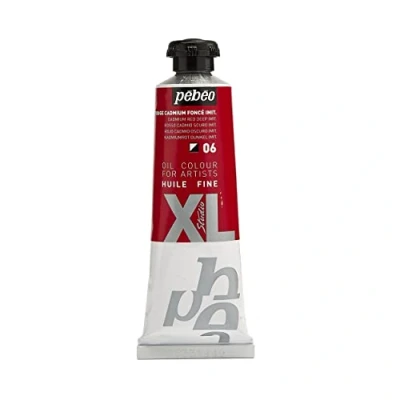 Afbeelding van Pébéo Fine XL olie 37 ml olieverf donker cadmiumrood imitatie