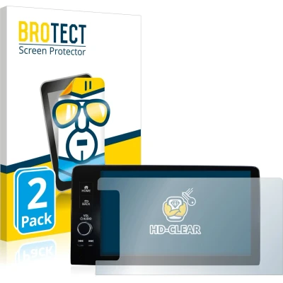 Afbeelding van BROTECT Screenprotector voor Honda HR V 2022 Navigationssystem rechtsgestuurde Folie Beschermfolie transparant (2 Stuks)