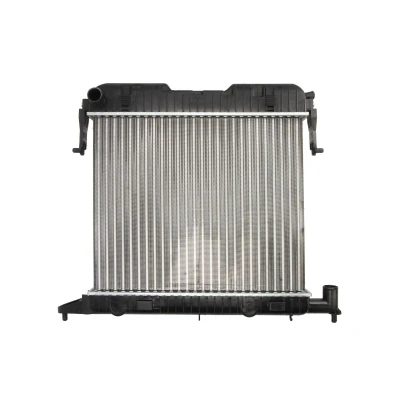 Afbeelding van THERMOTEC D7X037TT Radiateur Kunststof voor voertuigen zonder airco 495 400 23 Handgeschakeld Koelribben mechanisch gelast