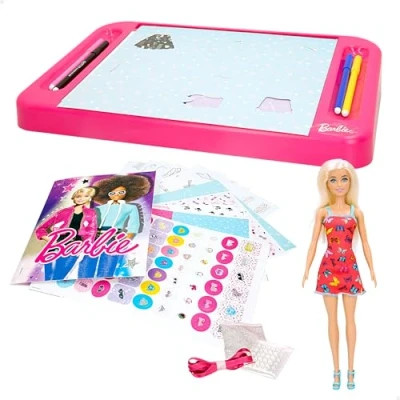 Afbeelding van Modestudio Barbie Fashion Workshop Pop Tafellamp