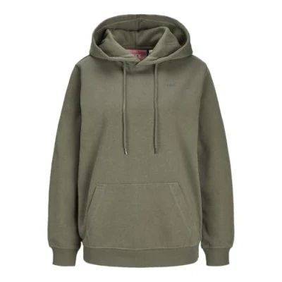 Image de JACK&amp;JONES JXABBIE RLX LS Every Hood SWT NOOS, Feuille de raisin/détail : logo Rosin Jjxx, S