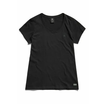 Afbeelding van G STAR Eyben SLIM Tshirt basic, Dames, Maat: XS, Dk black