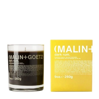Afbeelding van Malin + Goetz Bougie parfumée Bougies Rhum brun 260Gram