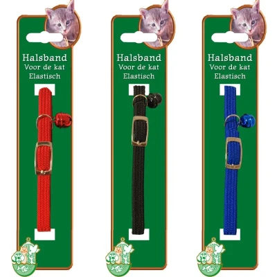 Afbeelding van Kattenhalsband elastisch rood Gebr. de Boon