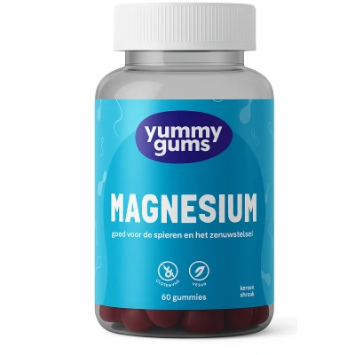 Afbeelding van Yummygums Magnesium Gummies Kersensmaak