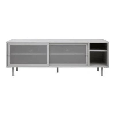Afbeelding van Hygge Interiors Veep Greige Tv Meubel Schuifdeur 160 cm