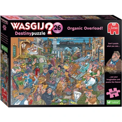 Afbeelding van Wasgij Destiny 26 Puzzel Barstensvol Bio! 1000 Stukjes