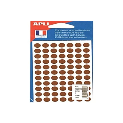 Afbeelding van Apli 10220 zak met 462 tabletten, diameter 8 mm, bruin