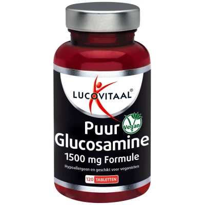 Afbeelding van Stapel tot 60% korting Lucovitaal Glucosamine Puur, 1500mg (120 Tabletten)