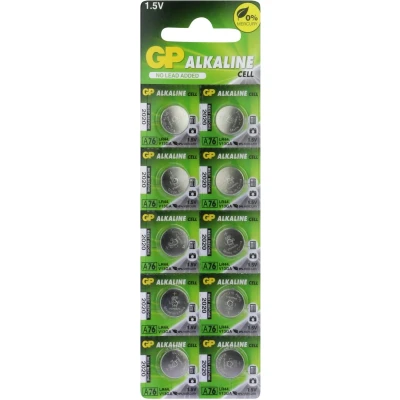 Afbeelding van GP Alkaline knoopcel 76A/V13GA/LR44 blister 10