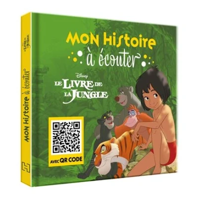 Image de LE LIVRE DE LA JUNGLE Mon Histoire à Ecouter [QR code] L&#039;histoire du film Disney