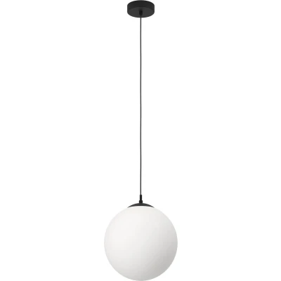 Afbeelding van EGLO Rondo 3 Hanglamp E27 Ø 30 cm Zwart/Wit