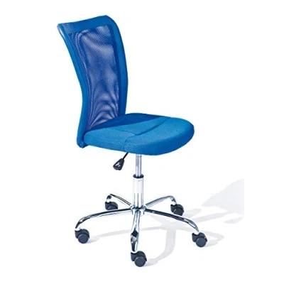 Image de Chaise de bureau Bonnie bleue Bleu Synthétique