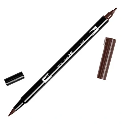 Afbeelding van Tombow ABT dubbele brushpen brown 879
