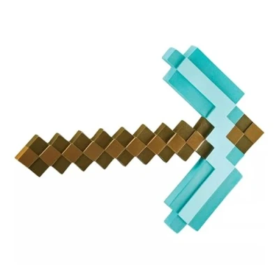 Image de DISGUISE Minecraft Jouet Déguisement, 65685, Pioche en Diamant, Taille Unique