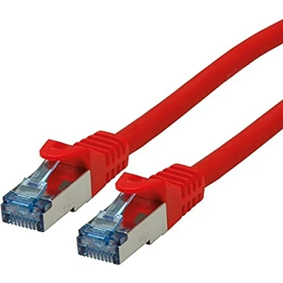 Afbeelding van ROLINE Patchkabel Cat.6A S/FTP (PiMF), Component Level, LSOH, rood, 10 m