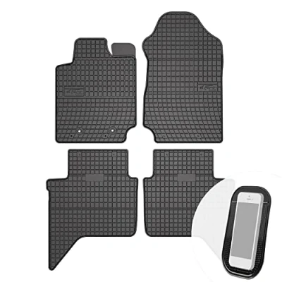 Afbeelding van 4 stuks rubberen automatten geschikt voor Ford Ranger vanaf 2015