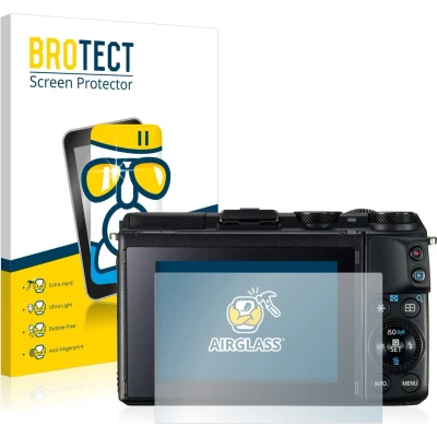 Afbeelding van BROTECT Screenprotector voor Canon EOS M3 Folie Beschermfolie Beschermglas transparant
