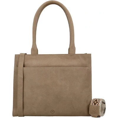 Afbeelding van Hide &amp; Stitches Next Navajo Laptopbag sand