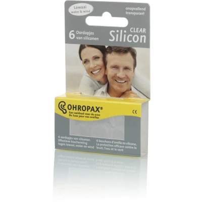 Afbeelding van Ohropax Silicon Clear Oordopjes