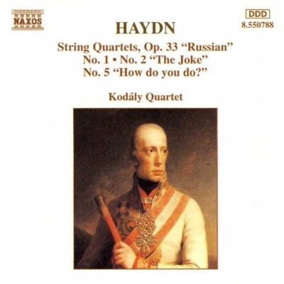 Afbeelding van Kodaly Quartet String Quartets Op. 33, Nos. 1, 2, (CD)