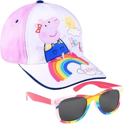Afbeelding van Peppa Pig Cap met Zonnebril Hip Hooray! 8445484069297