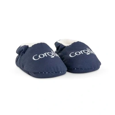 Afbeelding van Corolle Slippers marineblauw, voor poppen 30 cm, vanaf 18 maanden, 9000111120