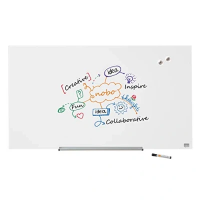 Afbeelding van Glasbord Nobo Impression Pro 993x559mm briljant wit