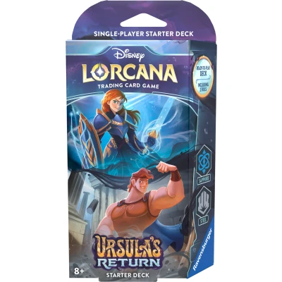 Afbeelding van Disney Lorcana TCG: Ursula&#039;s Return Anna &amp; Hercule Starter Deck