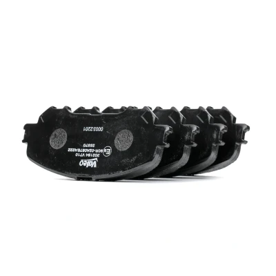 Afbeelding van VALEO 302164 Remblokkenset FIRST Vooras Incl. slijtage waarschuwingscontact Zonder anti kreukplaat NISSAN: Qashqai 2, X Trail, RENAULT: Kadjar