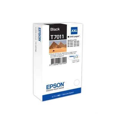 Afbeelding van Epson T7011 (C13T70114010) Inktcartridge Zwart