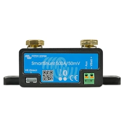 Afbeelding van Victron Energy Smartshunt Accumonitor 500A 50 MV Zwart Accu&#039;s &amp; Accessoires
