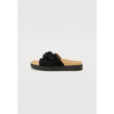 Afbeelding van Gabor Muiltjes, Dames, Maat: 38, Black Veloursleer