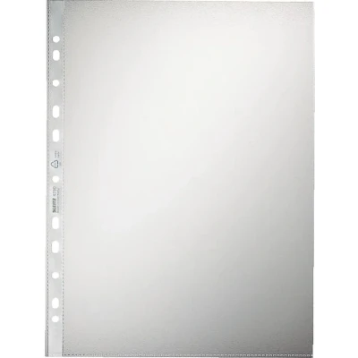 Afbeelding van Leitz Hoge Kwaliteit Showtas A4 0,085 mm 11 gaats 100 stuks Transparant
