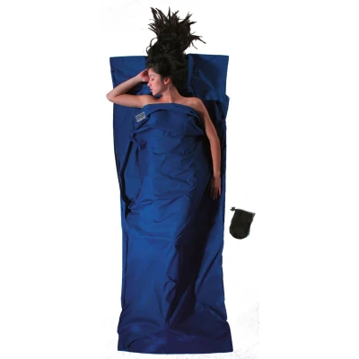 Afbeelding van Cocoon TravelSheet Lakenzak Katoen Ultramarine Blue