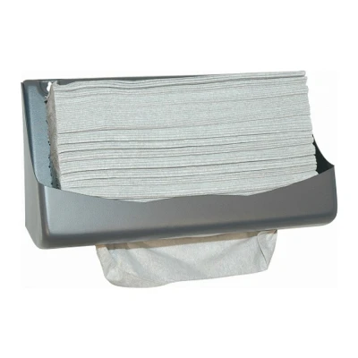 Afbeelding van Euro Products M wipe Grijs dispenser pak