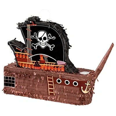 Afbeelding van Pinata 3D Piratenschip 59x44x15cm