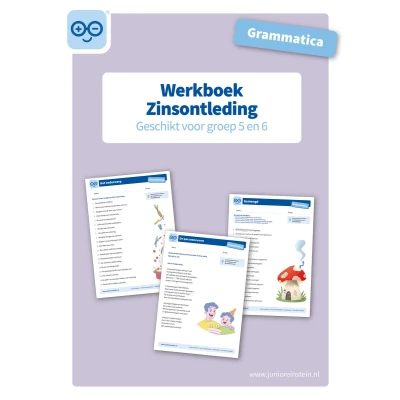 Afbeelding van Zinsontleding Werkboek Grammatica voor groep 5 en 6