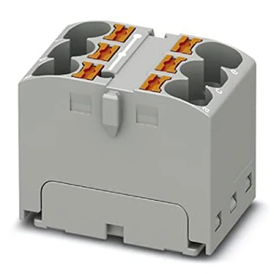 Afbeelding van Verdeelblokken PTFIX 6X4 GY Phoenix Contact Inhoud: 10 stuk(s)