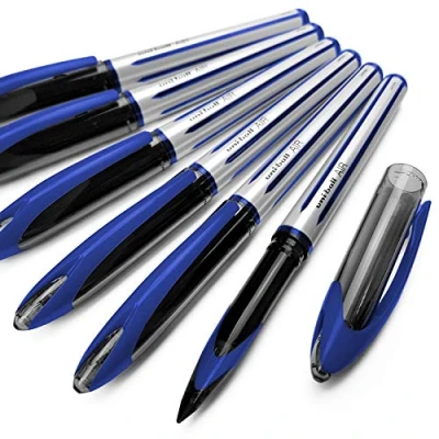 Afbeelding van Uni Ball 12 stuks Air balpen, medium punt 0,7 mm UBA 188 L