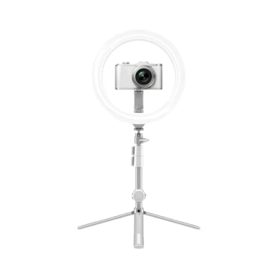 Afbeelding van Kodak Ring Light 10&quot; Professionele Ringlamp Incl. Verstelbaar Statief Geschikt voor TikTok, YouTube en Instagram met Telefoonhouder Bluetooth Afstandsbediening Wit
